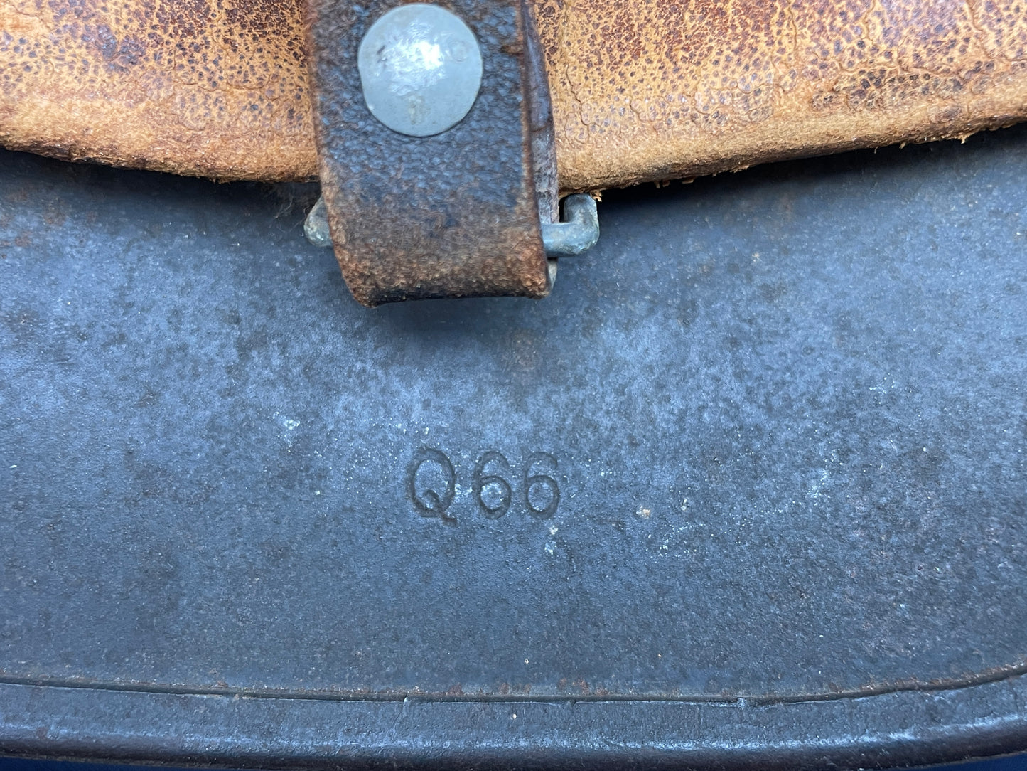 This Superb Veteran-Art M40 Q66 Luftwaffe SD Helmet