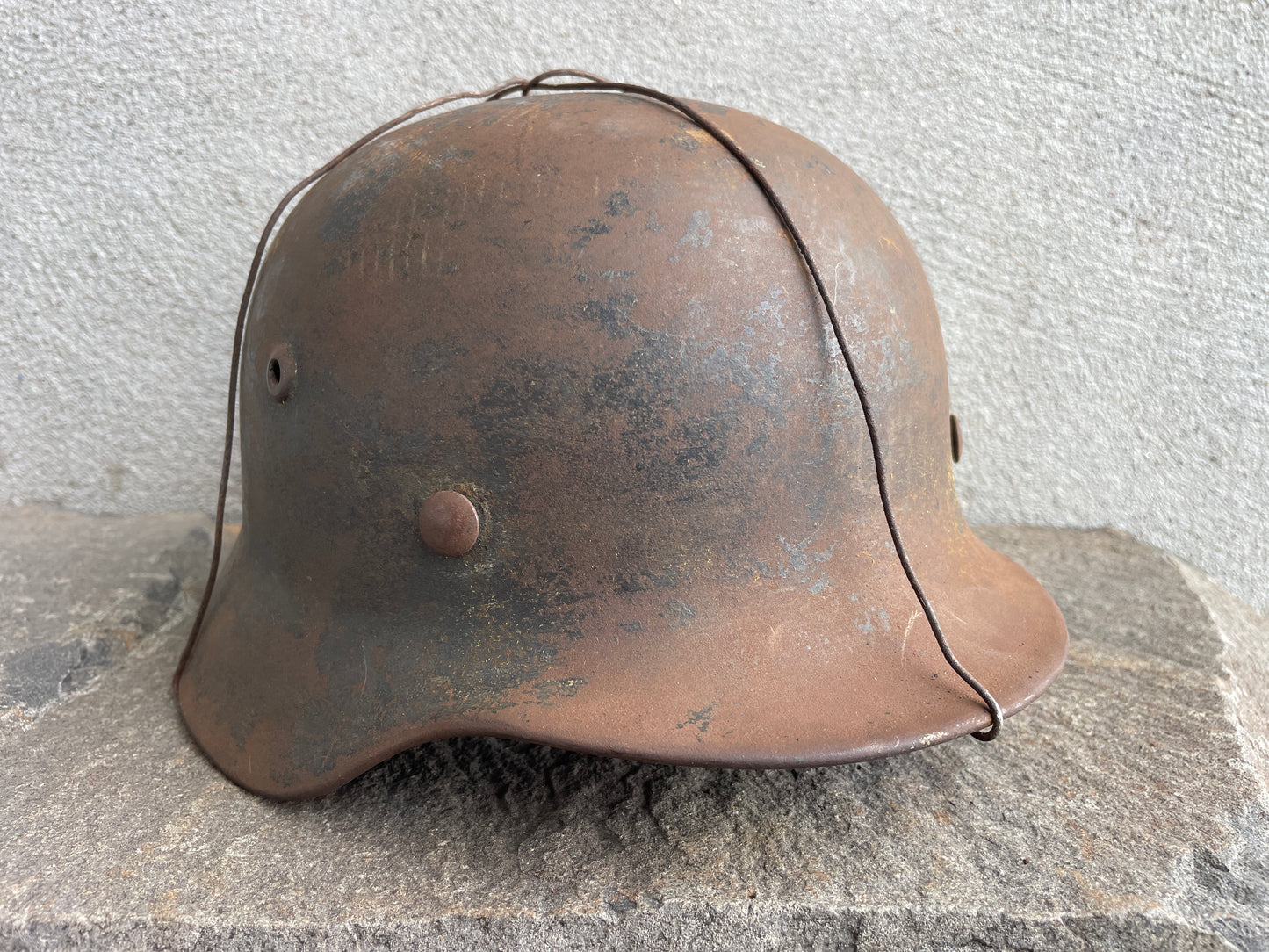 This Excellent Mid-War M40 SE62 Luftwaffe Helmet