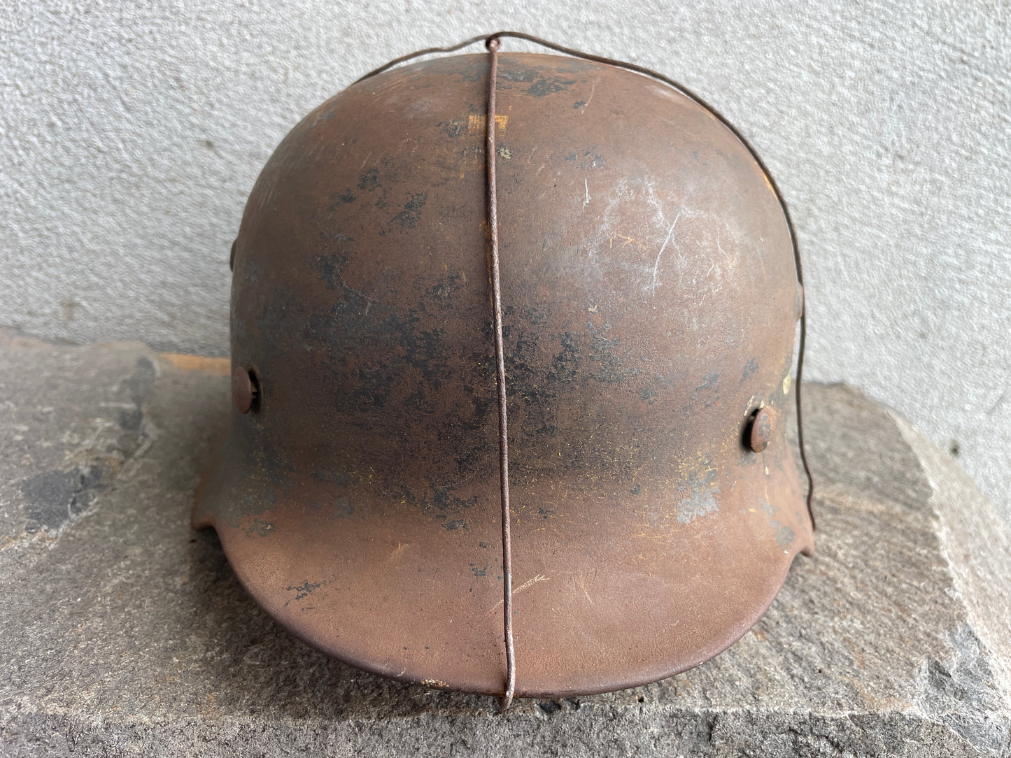 This Excellent Mid-War M40 SE62 Luftwaffe Helmet