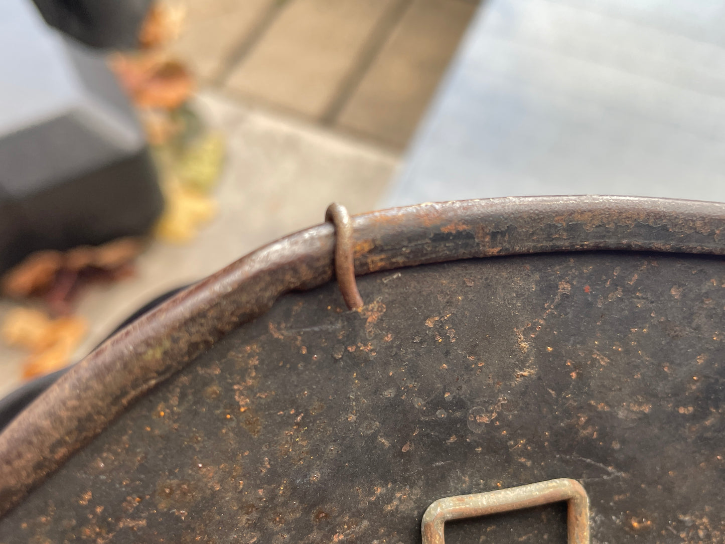 This Excellent Mid-War M40 SE62 Luftwaffe Helmet