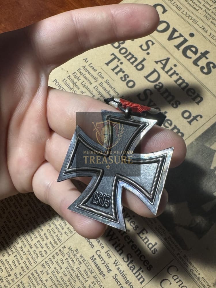 Iron Cross 2nd Class (EK2) – Maker Marked WWII