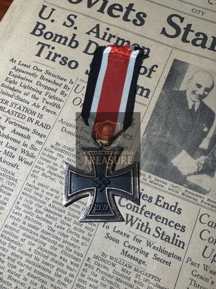Iron Cross 2nd Class (EK2) – Maker Marked WWII