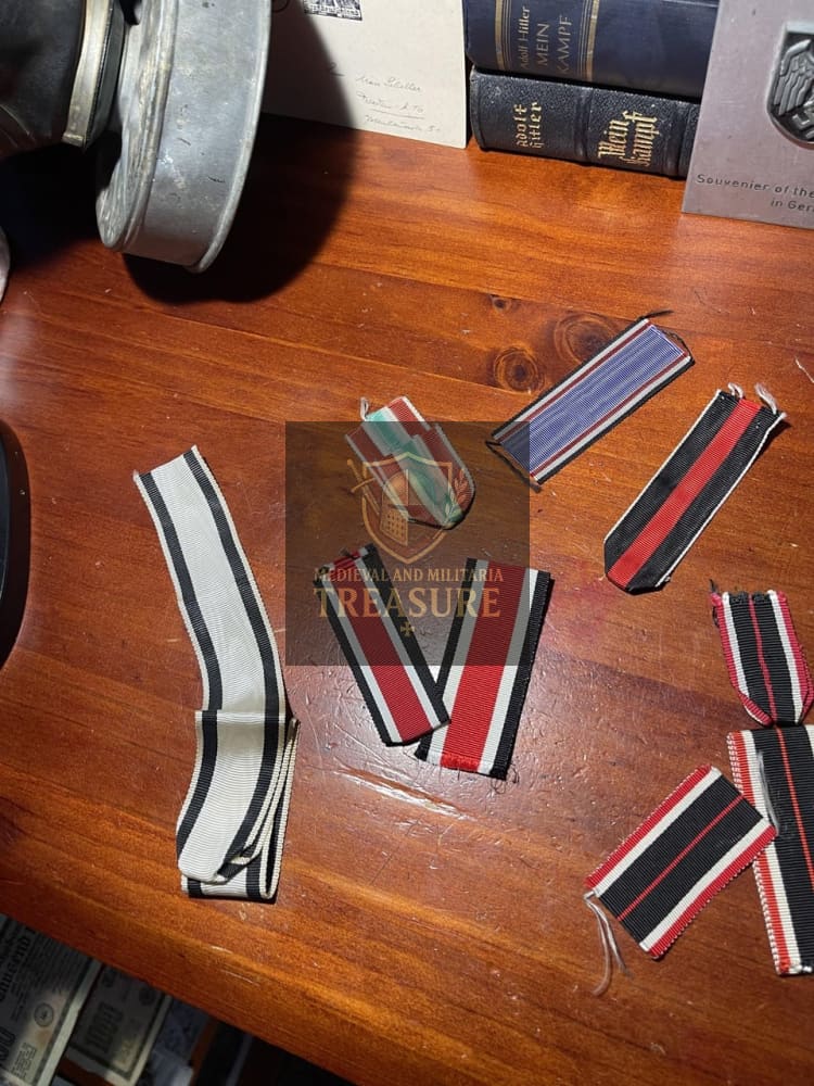 Lot of Mixed Medal Ribbons – German & International Examples