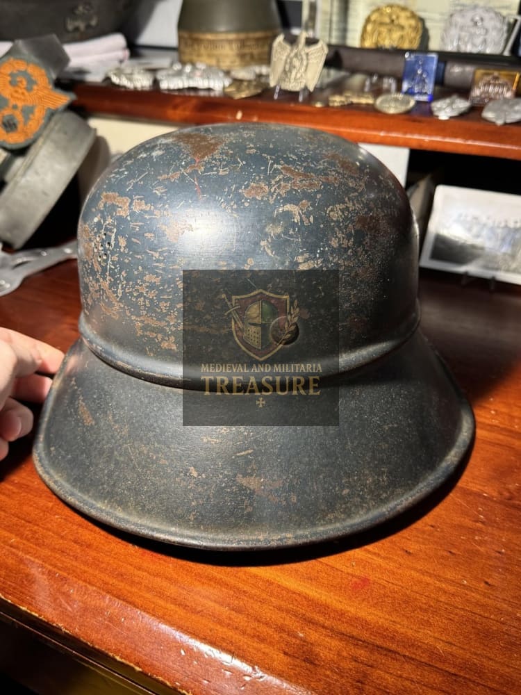 Luftschutz Gladiator Helmet – WWII German Civil Defense