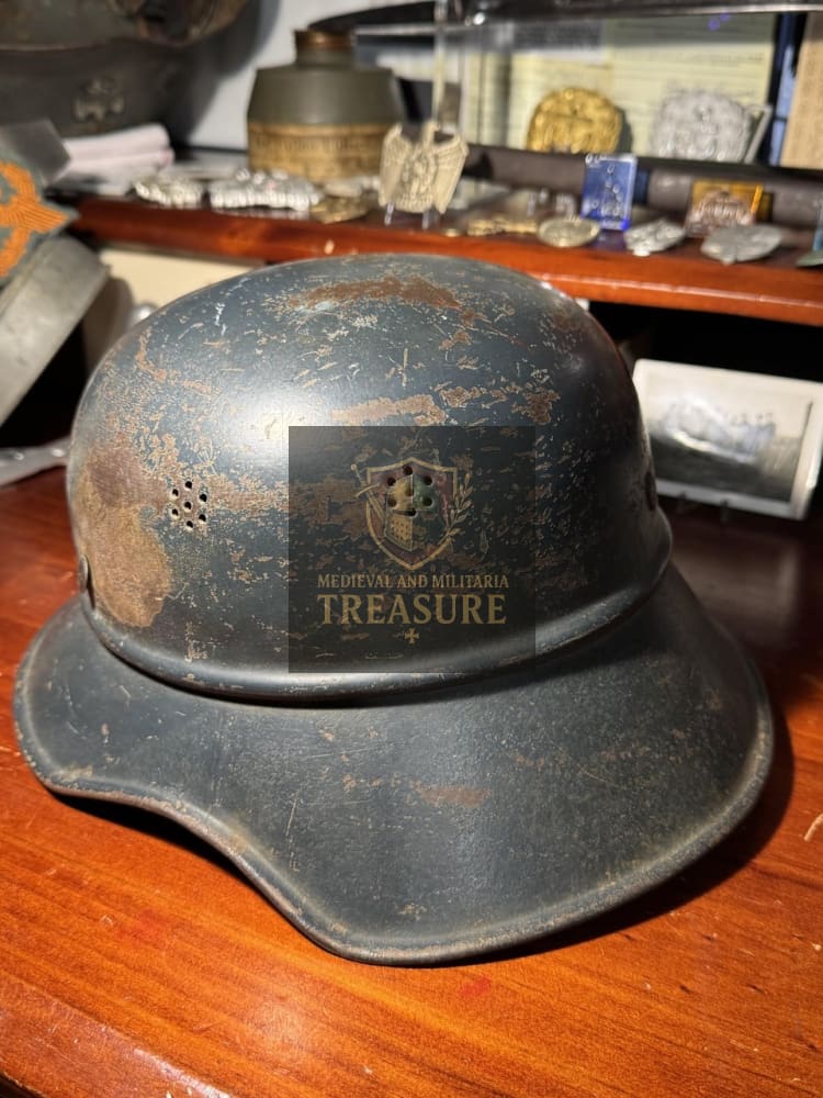 Luftschutz Gladiator Helmet – WWII German Civil Defense