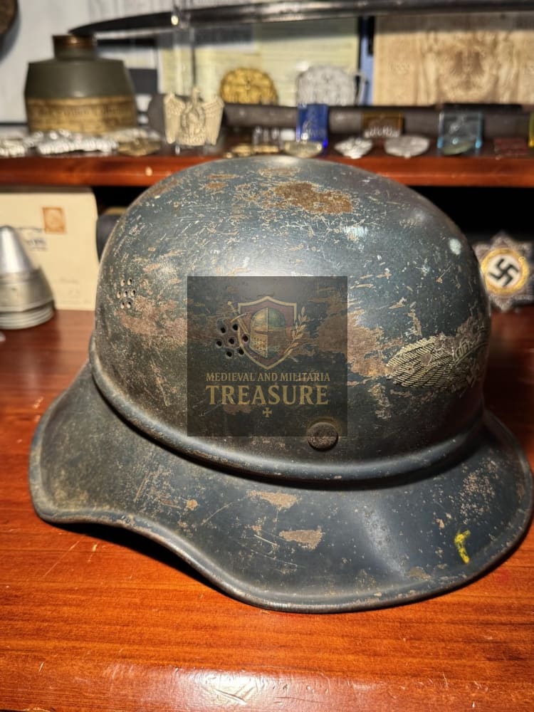Luftschutz Gladiator Helmet – WWII German Civil Defense