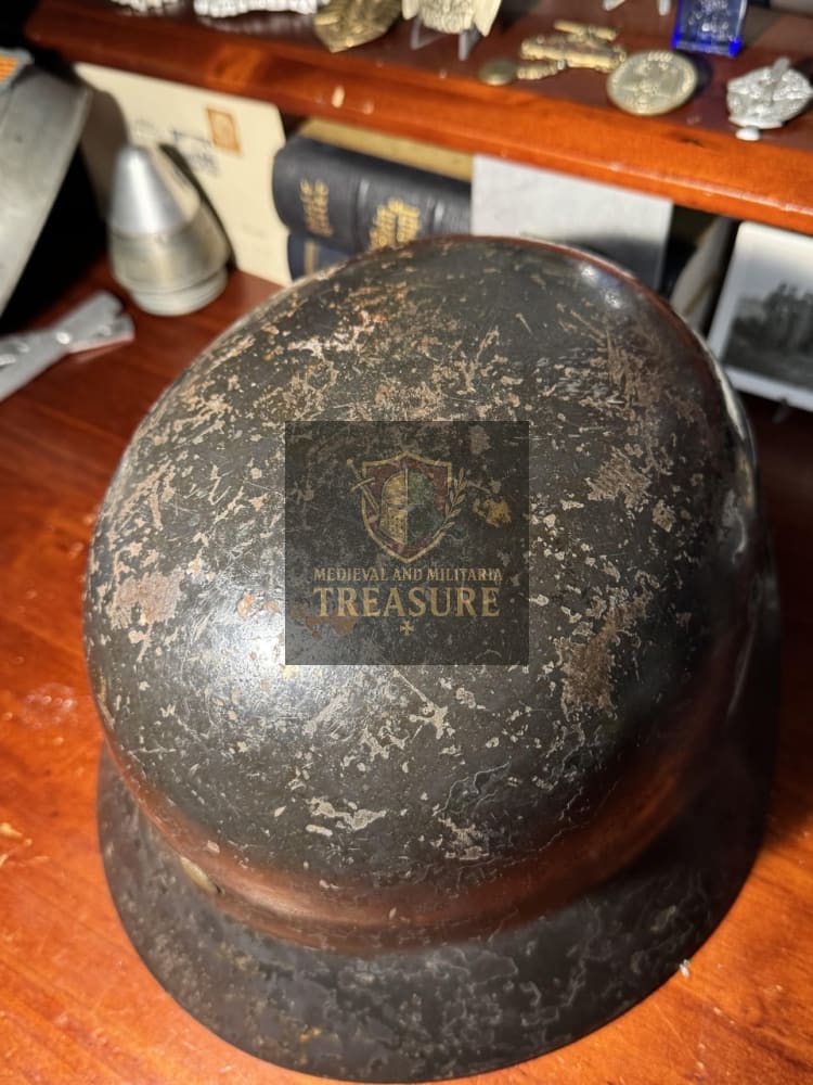 Luftwaffe M35 Helmet – EF64 Named Example