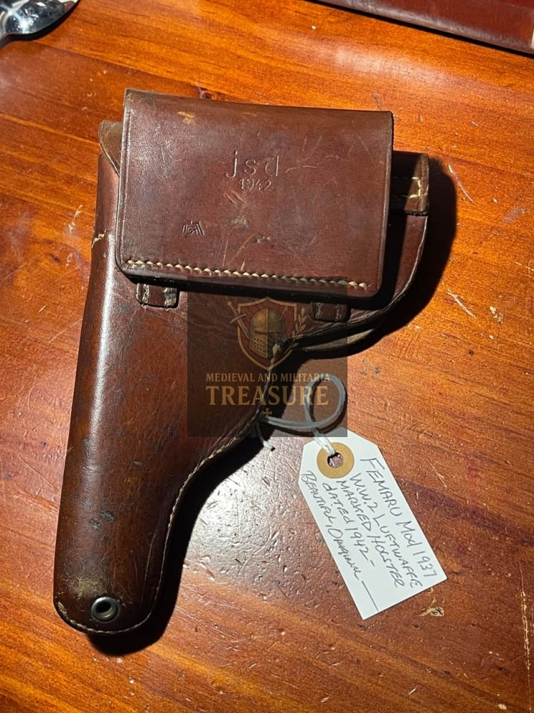 Luftwaffe M37 Femaru Holster – WWII German